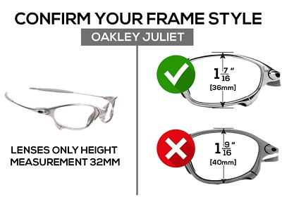 Oakley Juliet Ice Iridium Authentic Replacement Lenses From Custom