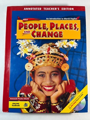 Holt People, Places, and Change Annotated Teacher's Edition 2005 0030374634