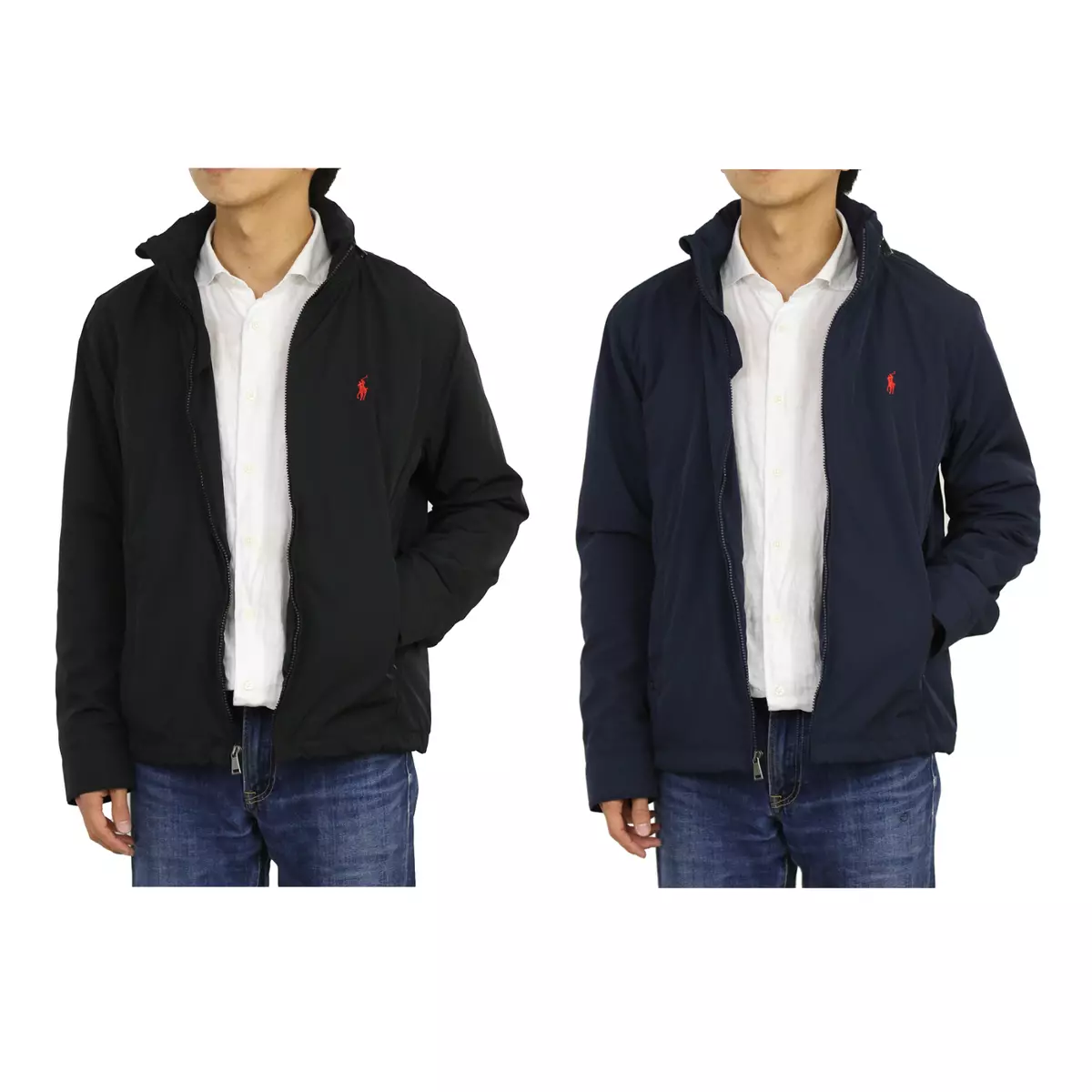 Polo Ralph Lauren Zip-up Perry Wind Breaker Jacket Coat -- 2 colors --