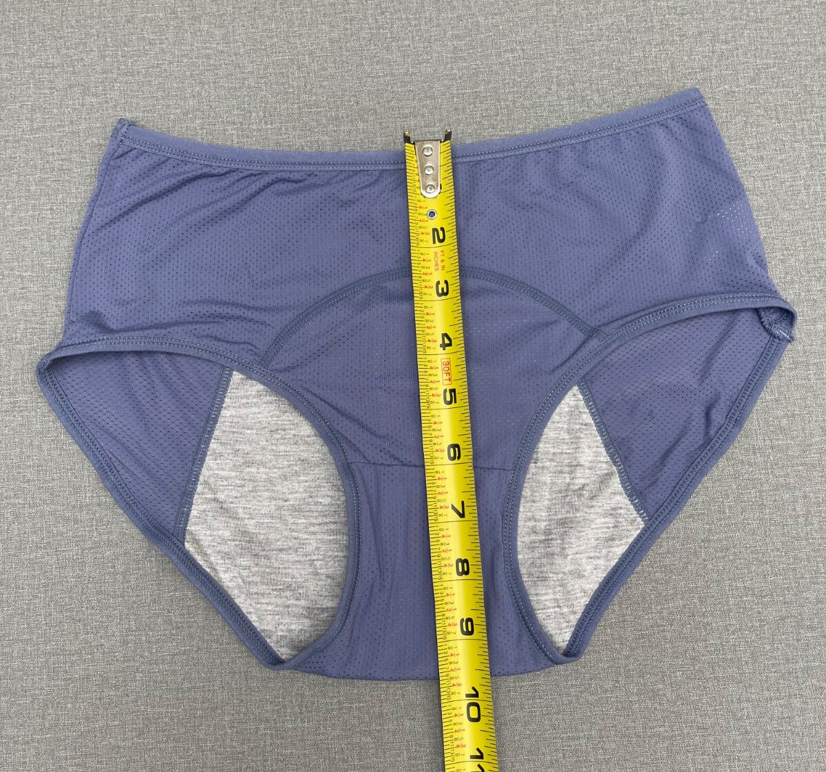 2 Pack Women Period Cotton Panties Leakproof Menstrual Underwear Briefs Panty