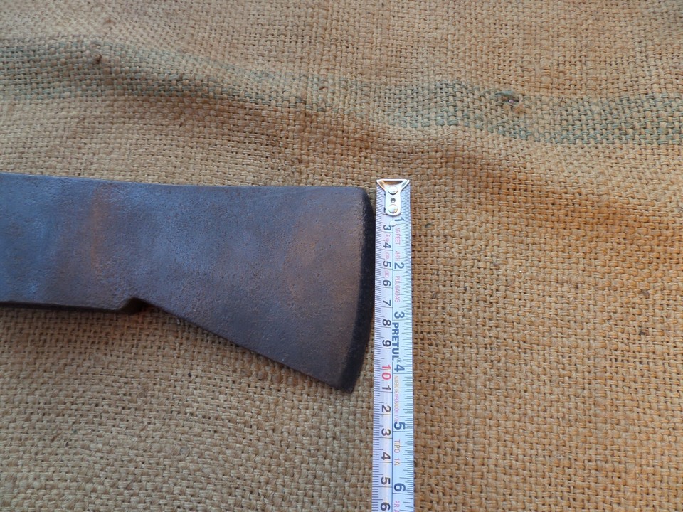 Rare grande tête de hache allemande vintage Worder & Pandel