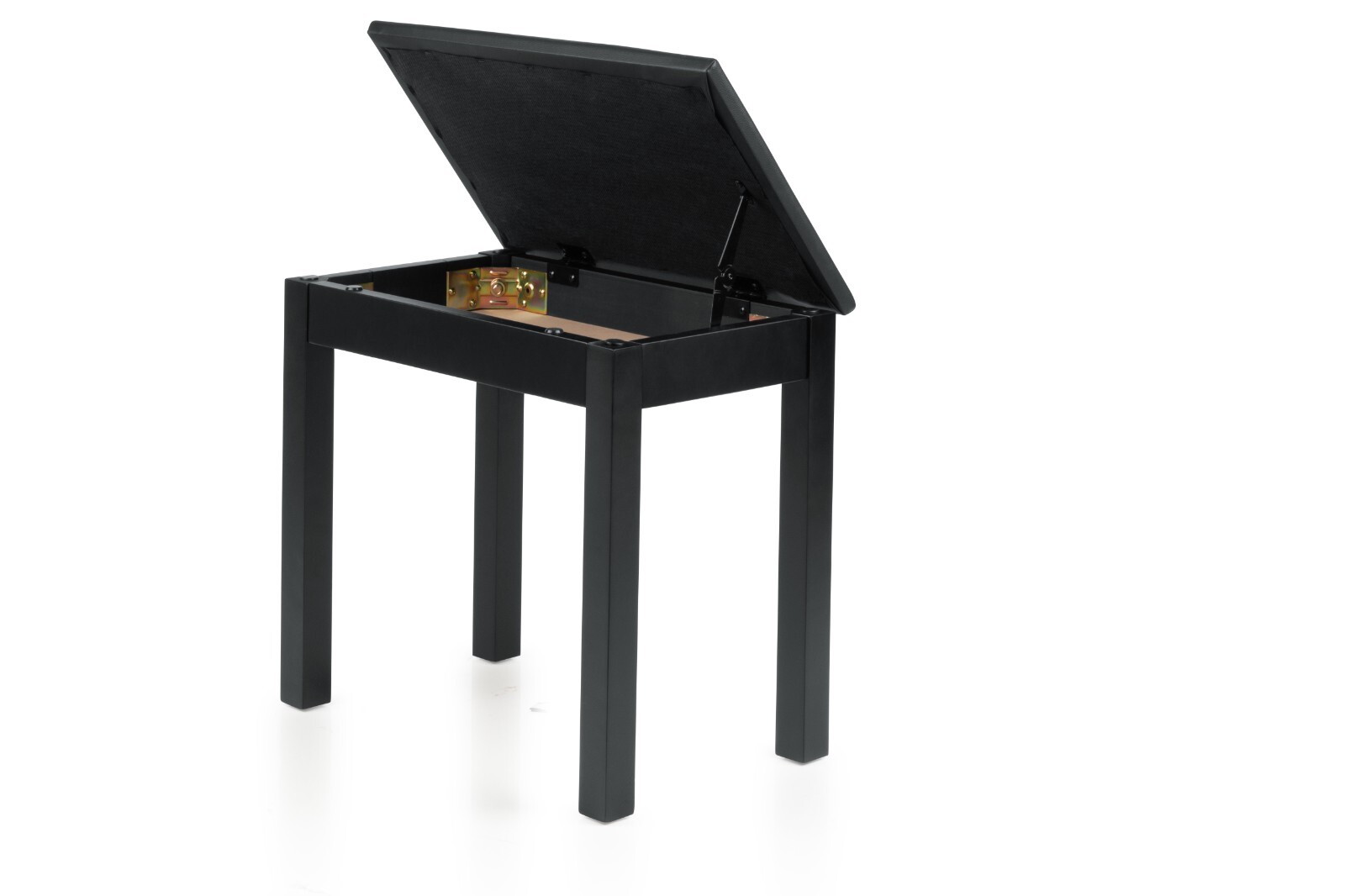 Gator Frameworks Deluxe Panca per Pianoforte in Legno - Scomparto Portaoggetti Pieghevole - Nero foto 4
