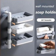 Portasapone senza foratura WC bagno portasapone da parete I7B3