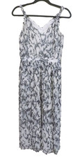 NWT Banana Republic Floral Accordion Pleat Chiffon Midi Grecian Dress Elegant 2