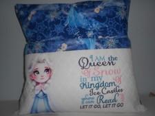 Frozen Elsa Reading Pocket Pillow