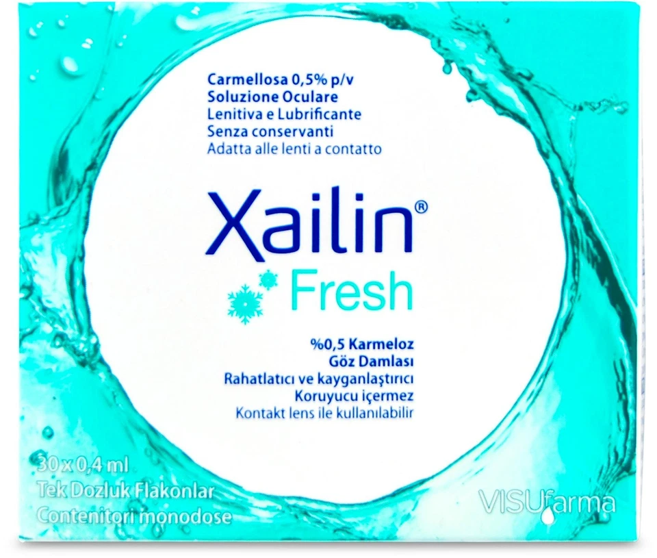 Xailin Fresh Dry Eye Drops 30 Doses X 1