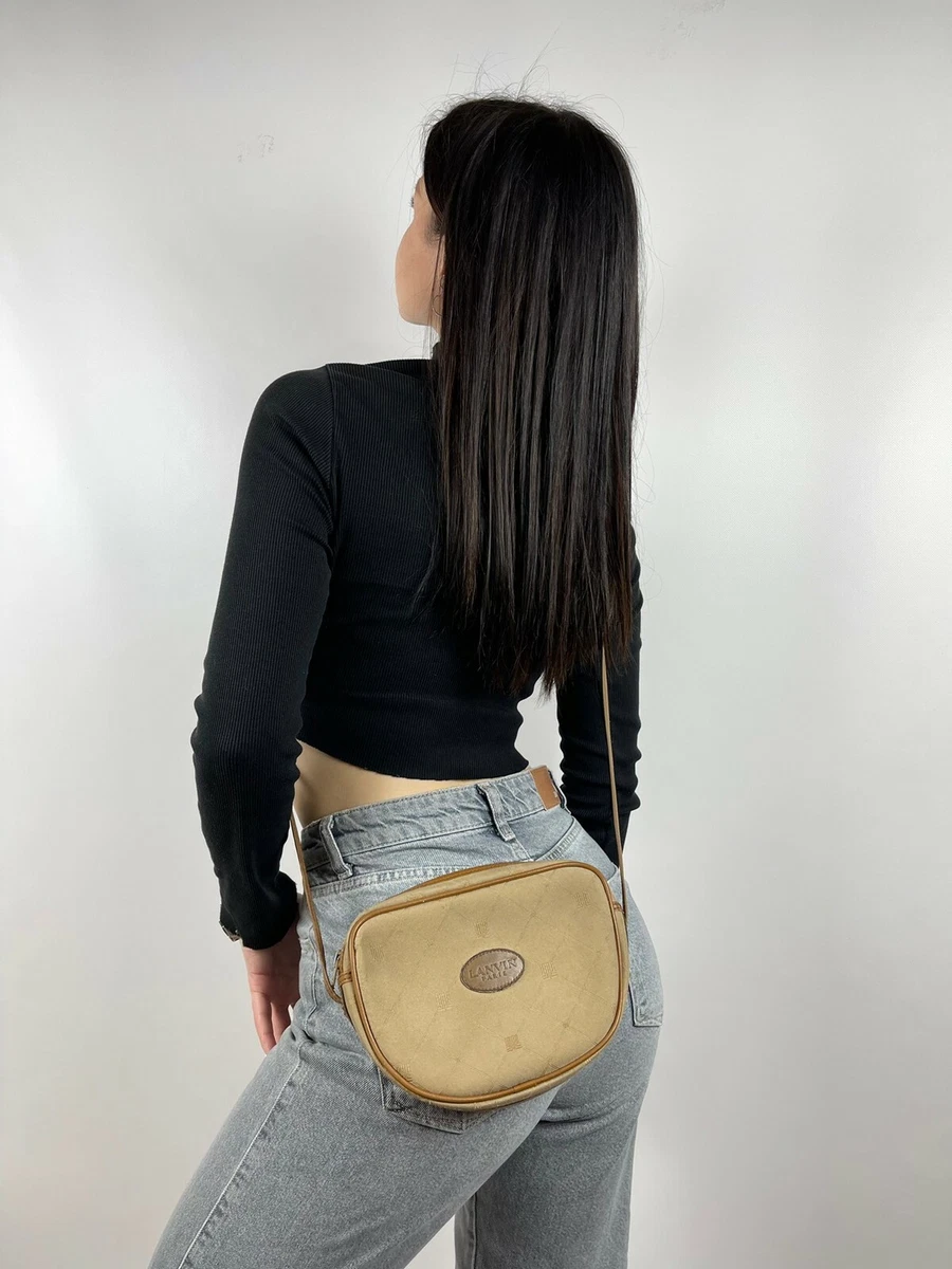 Vintage Lanvin Paris Shoulder Crossbody Bag Made in France | eBay