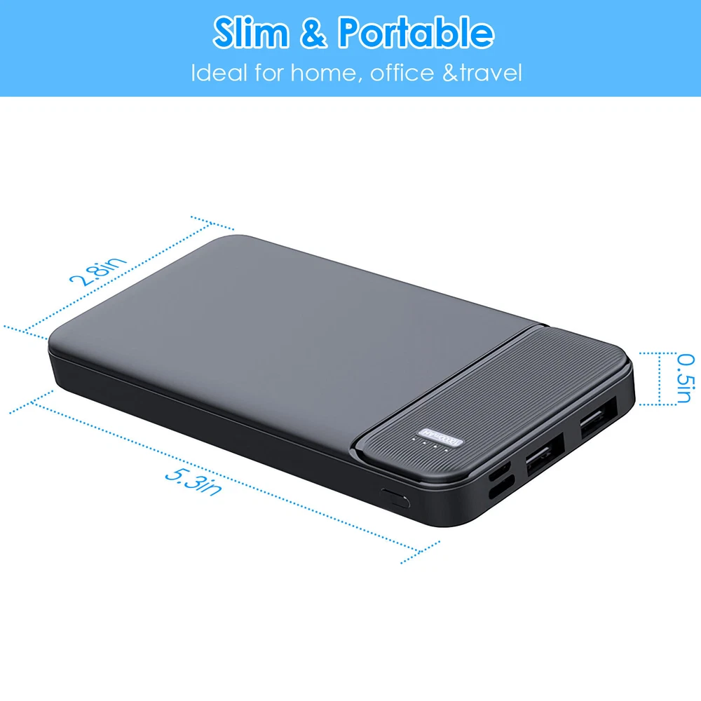 30000mAh Fast Charging Power Bank for Samsung iPhone and More  