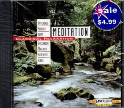 Meditation, Classical Relaxation, Various Artists, CD, NEW/SEALED