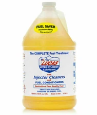 Lucas Oil 10013 Injector Cleaner Fuel Treatment Gas & Diesel Engine (1 Gallon)