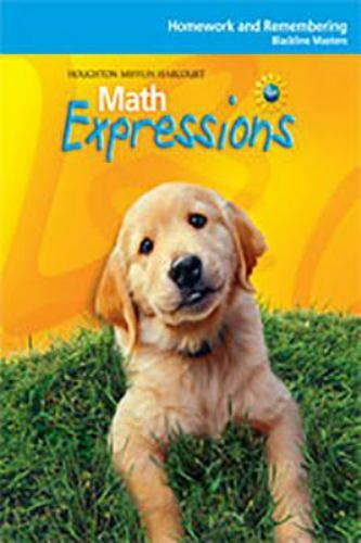 Math Expressions: Homework and Remembering Blackline Master Level K ...