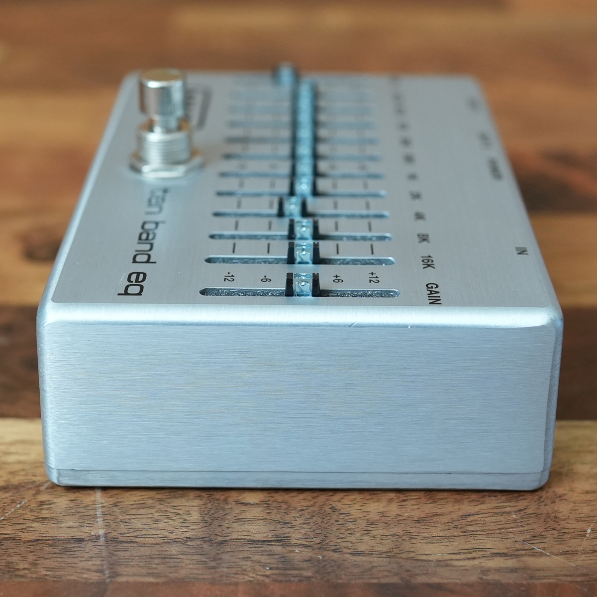 MXR M108S Ten Band EQ Guitar Pedal with Noise Reduction Silver