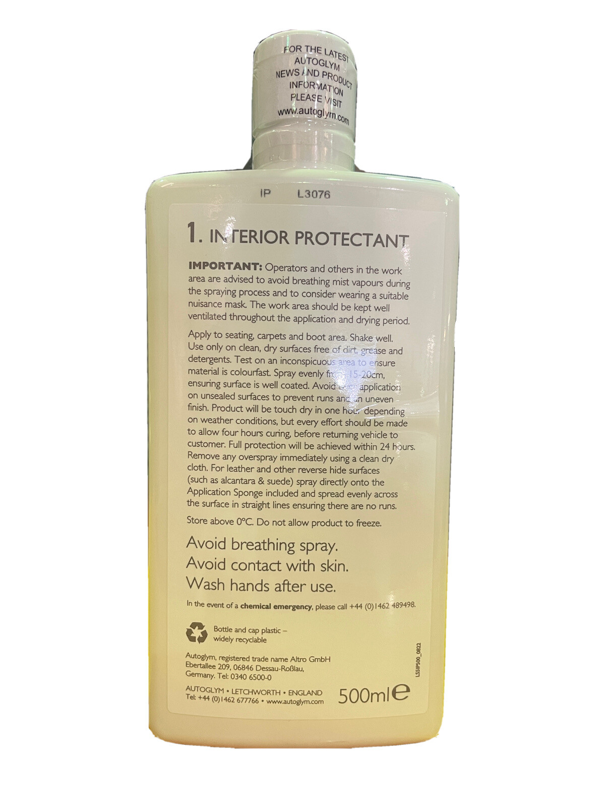 AUTOGLYM Lifeshine New For Professional Use Only Carbon Shield