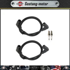 Spark Plug & Wire Cap 15in/24.4in For Can Am Outlander 500 570 650 800 1000 MAX