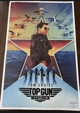PÓSTER EDICIÓN LIMITADA TOP GUN MAVERICK 2022 AMC/REGAL FAN APRECIATION