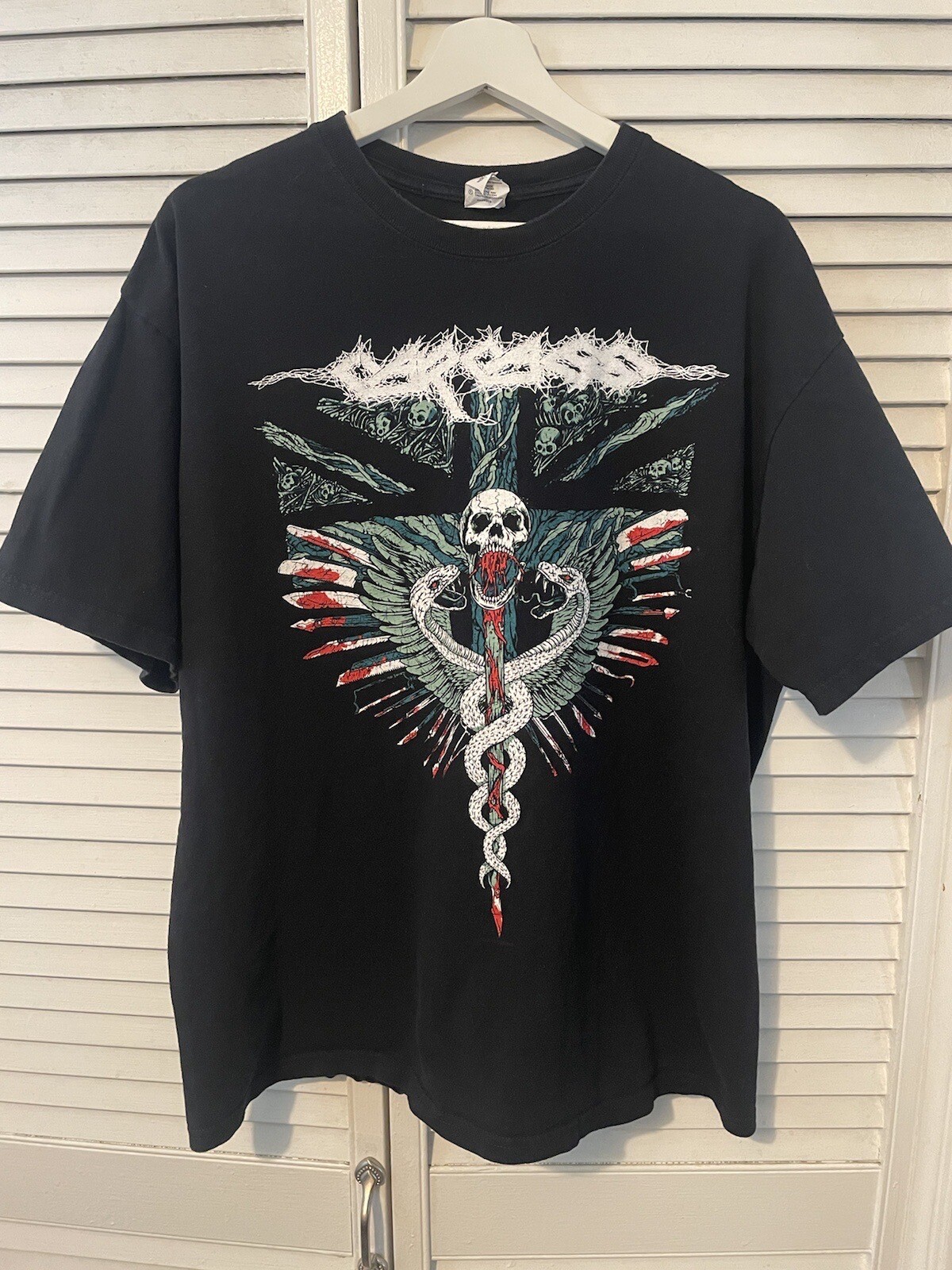 T-shirt Manches Courtes Style Goregrind/Grindcore - Motif Imprimé, Coupe Ajustée, Protection UV 50+ - 6