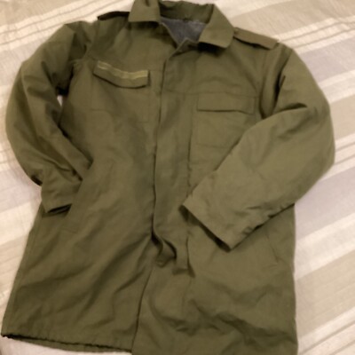 Czech Military Style Olive Green Field Jacket Sz 53(U.S. L) by Otavan ...