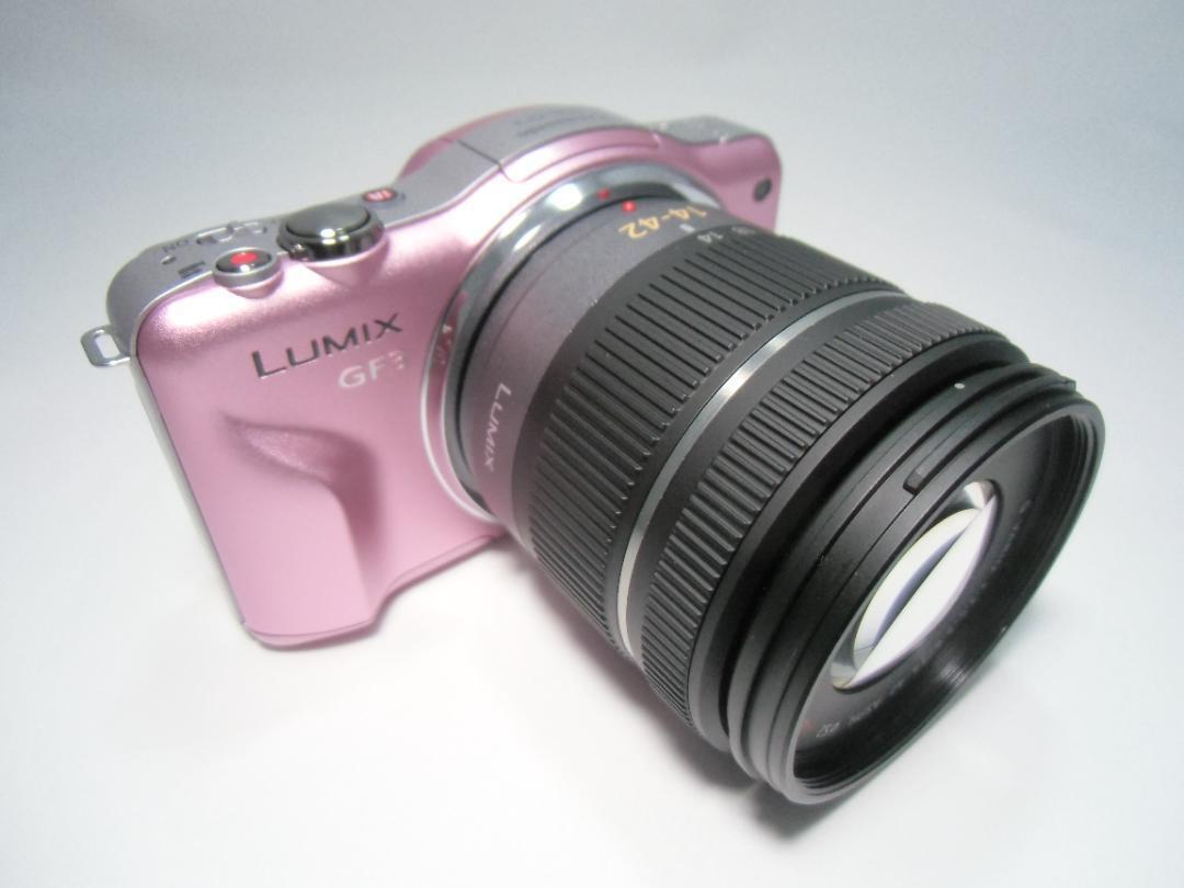 Panasonic LUMIX DMC-GF3 Pink 14-42mm 156 Shutter Count Panasonic LUMIX DMC-GF3 Pink 14-42mm 156 Shutter Count