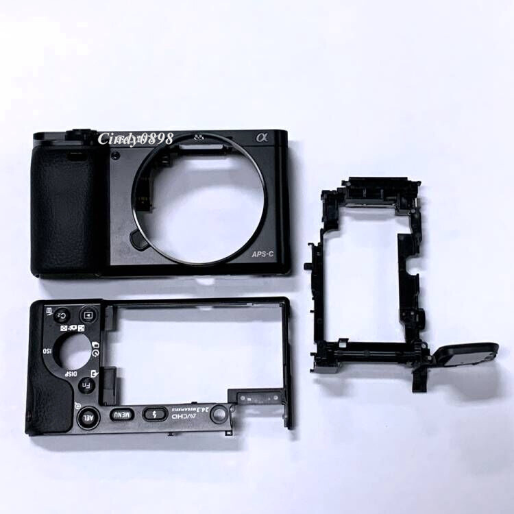 For Sony A6000 Rubber case front cover+ rear cover + middle frame