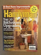 The Family Handyman February 2006 Great Condition  10 Best Home Improvements