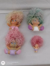 Lot of 4 Vintage Oddzon Kooshie Koos(Koosh Babies)  1992 Original Bag. Very Nice