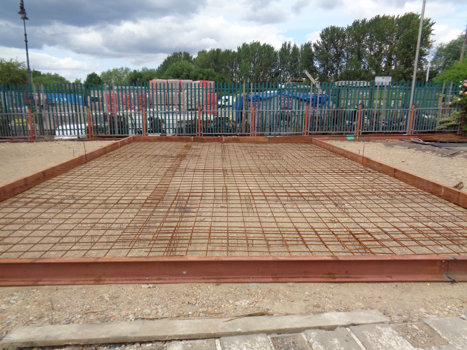 WELDED STEEL MESH CONCRETE REINFORCING A393 2400mm x 4800mm | eBay UK