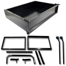 Club Car Precedent Tempo Golf Cart GTW Steel Cargo Utility Box w/ Mounting Kit