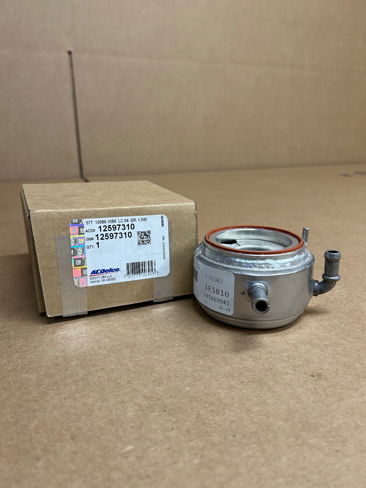 NEW OEM ACDelco GM Engine Oil Cooler 12597310 | eBay