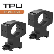30mm High Profile Scope Rings for Picatinny Weaver Mount Heavy Duty