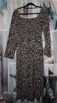 square neck dress with sleeves White Square Neck Smocked Bodice Cap Sleeve Eyelet Maxi Dress