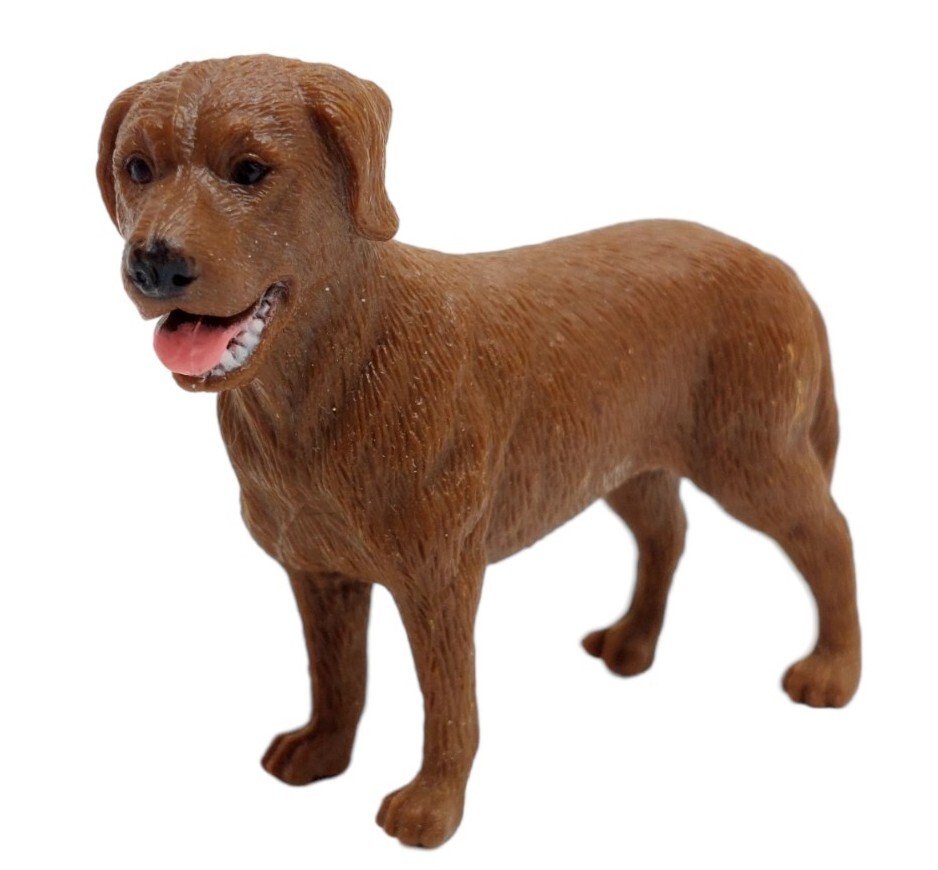 Tree house kids Brown Dog Puppy Labrador Figure Toy Plastic 3