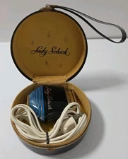 Vintage Lady Schick Electric Shaver in Original Carrying Case Cord Works