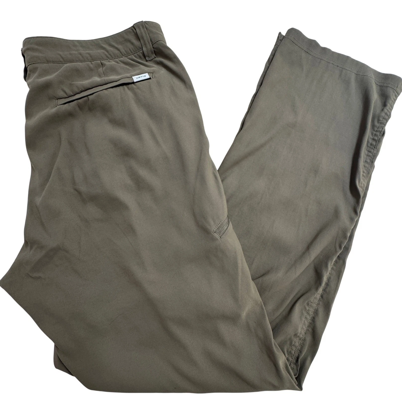 Orvis Tech Pants Mens 36x34 Olive Green Hiking Outdoor Stretch Lightweight
Opens in a new window or