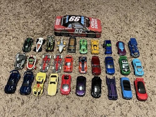 Hot Wheels Vintage Car Lot of 30 Corvette Mustang Porsche Batman MAKE AN OFFER!