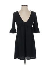 Nasty Gal Inc. Women Black Casual Dress 0