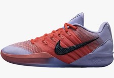 Size 5.5 - Nike Women s Sabrina 3 Basketball Shoes, Barely Grape/Magic Ember