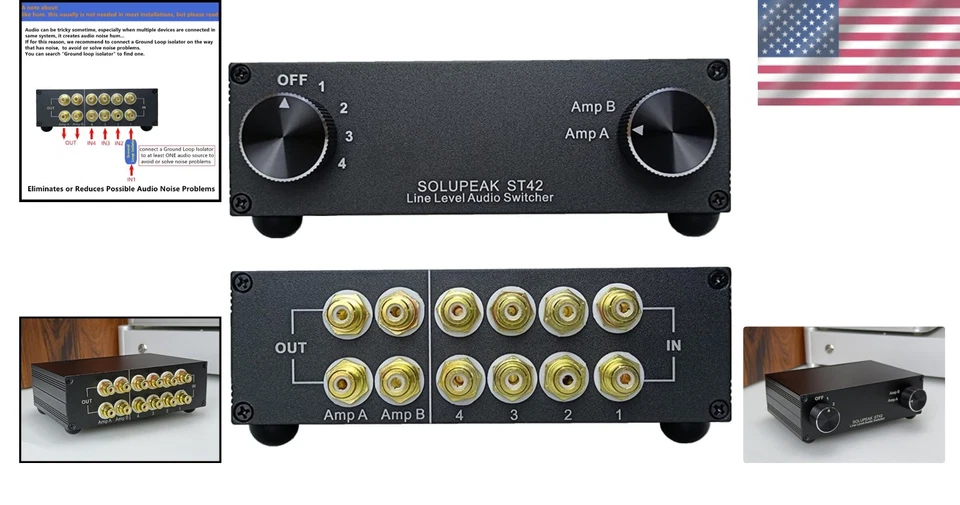Professional Grade RCA Audio Splitter - Image 2 of 4