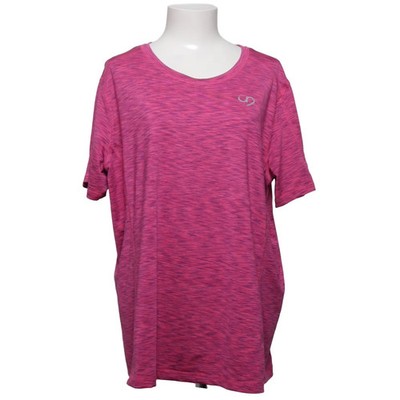 Danskin, T-shirt, Größe: XL, Pink, Elasthan/Polyester, Streifen, Damen #GB3