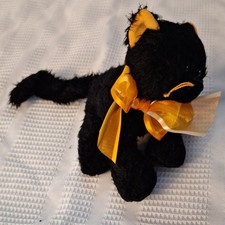 Ty Beanie Baby Moonlight Black Cat Retired 2005 Plush with Tags