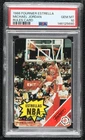 1988 Fournier Estrellas Michael Jordan (Rules Card) PSA 10 GEM MT HOF