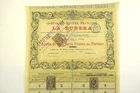 LA EUREKA FRENCH MINING COMPANY 500 FRANCS PARIS 1881 + COUPONS