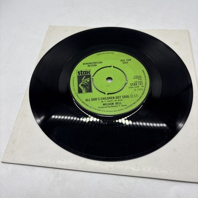 WILLIAM BELL All Gods Children Got Soul  STAX SOUL 45 7'' Record Vinyl RARE PROMO