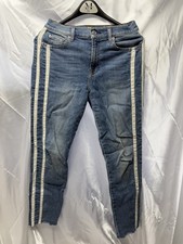 7 For All Mankind The Ankle Skinny Jeans Women's Size 27 . H2