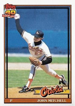 1991 Topps #708 John Mitchell
