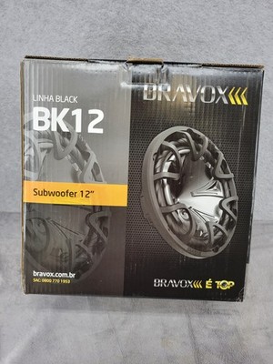 Bravox BK12-D4 350 Watt RMS 4 Ohm 12'' Subwoofer Speaker
