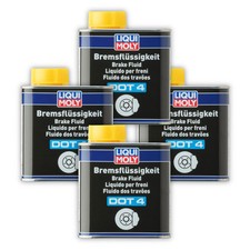 4x 500ml LIQUI MOLY 3085 Bremsflüssigkeit DOT 4 Bremsen Flüssigkeit Brake Fluid