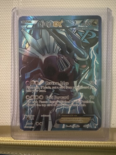 Pokemon Dialga EX (Team Plasma) (99 Full Art) Ultra Rare Plasma Blast 99/101 HP