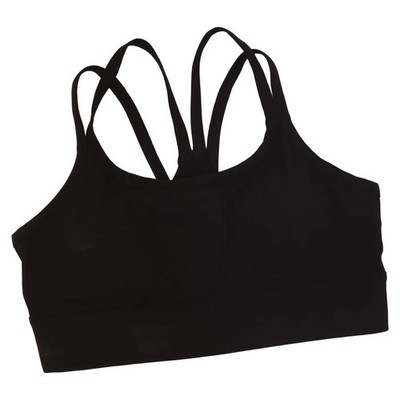 Fabletics, Sport-BH, Größe: L, Schwarz, Einfarbig, Damen #LHN