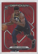 2020-21 Panini Obsidian Electric Etch Red Flood Udoka Azubuike #192 0a6