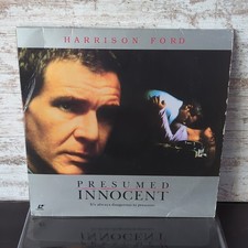 Presumed Innocent 1991, Laserdisc, 12034 A/B Widescreen Harrison Ford